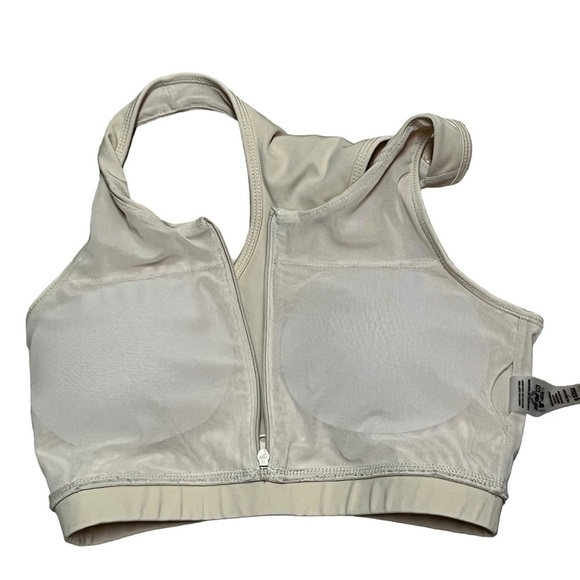 MONO B Zip Front Bra Top, Size Small - Picture 6 of 9